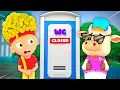 Lagu Oh No! I Need to Pee! | D Billions Kids Songs