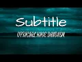 Download Lagu Subtitle - OFFICIAL HIGE DANDISM (Lyrics)
