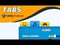 Unity UI tab system Tutorial