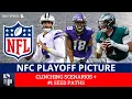 NFL Playoff Picture NFC Clinching Scenarios Wild Card Race And Standings Entering Week 17 Of 2022