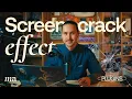 How to create a realistic screen shatter effect using Motion Array Plugins feat GakuLange