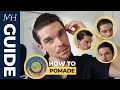 4 Men s Hairstyles Using Pomade Hair Product Guide Ep 8
