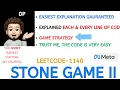 Stone Game II Game Strategy EASIEST Explanation META Leetcode 1140 codestorywithMIK