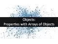 Objects Properties with Arrays of Objects