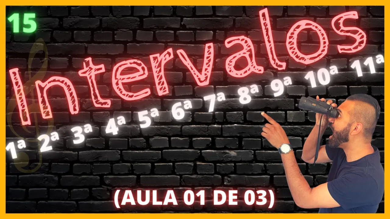 #15 - Intervalos Musicais: Classificação Quantitativa - Aula 1 de 3