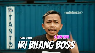 rahmat tahalu iri bilang boss music video 