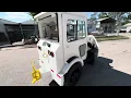 2006 TUG MA50 Diesel Tow Tractor - Operational Loading on Trailer