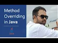 Method Overriding in Java Explained Java OOP Tutorial
