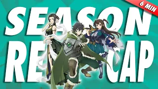 complete the rising of the shield hero season 2 recap in 6 minutes