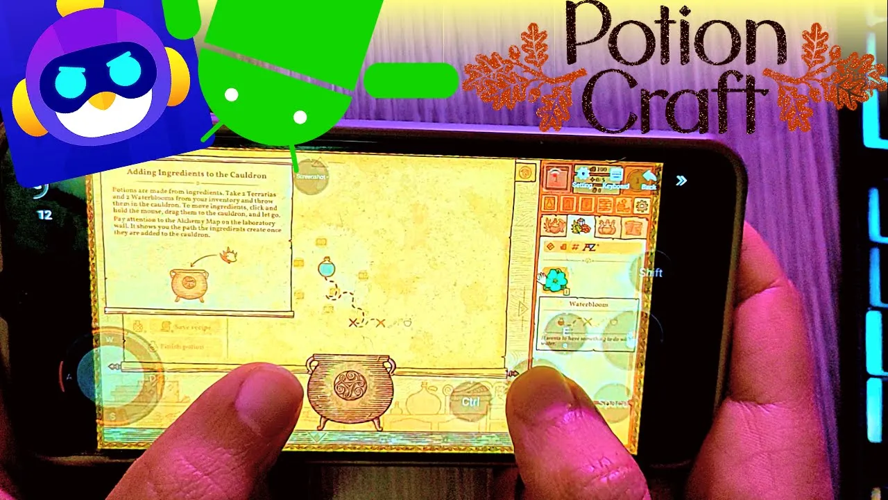 Potion Craft Alchemist Simulator - Android Gameplay - Chikii Cloud Gaming - Potion Craft Mobile 2022