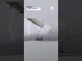 Lightning Strikes Near Sydney Opera House During Australia Storms