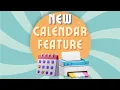 New Events Calendar Feature