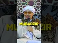 Mubadzir Sebab Kefaqiran | Buya Yahya