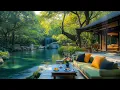 Download Lagu (NO ADS) Warm Morning Jazz in Summer Coffee Ambience ⛵Relaxing Jazz for Work , Study