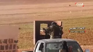 مشاهد نادرة من داخل عفرين تظهر بناء ثكنات لميليشيا النظام 