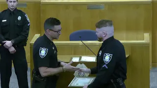 Myrtle Beach Police Department Swearing-in Ceremony November 14 2025