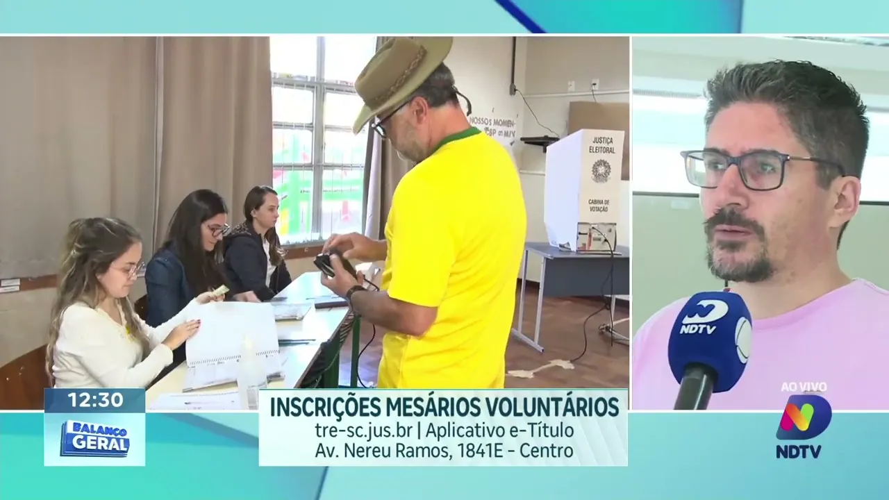 Faça a Diferença: Torne-se um Mesário Voluntário nas Eleições Municipais