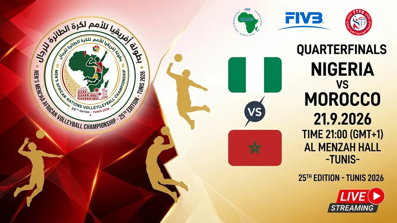 DAY 7 / QUARTERFINALS / NIGERIA (NGR) VS MOROCCO (MAR)