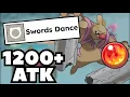 1200 ATTACK IN ONE TURN SWORDS DANCE CONKELDURR IS CRAZY Convergance