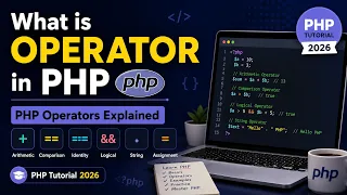 What is Operator in PHP PHP Operators Explained PHP Tutorial 2026