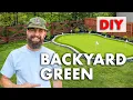 The Reality of Building a DIY Backyard Putting Green
