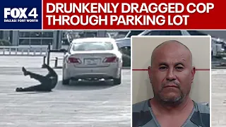Dallas man sentenced for dragging officer through parking lot