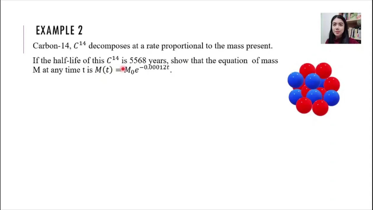 Radioactive Decay Model: Solving Differential Equations