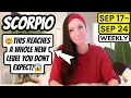 😍SCORPIO😍INSANE Reading!🤯Your LIFE Is About To CHANGE In A BIG Way! UNDENIABLE Wow!🤯SEP 17-24🤯