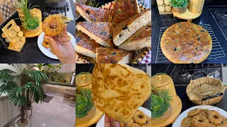  روتيناتي بعد الغياب😘نشاط و اطباق بنينة،كعيكعات لقهوة العصر👍جواز يقطر بالبنة😋حساء مخالف 👌