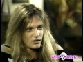 Skid Row - Sebastian Bach Interview 1991