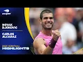 Download Lagu Novak Djokovic vs. Carlos Alcaraz Highlights | 2025 US Open Semifinal