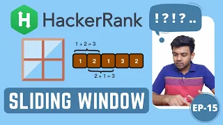 Sliding Window - Subarray Division HackerRank Problem Solving Ep-15 Tamil code io