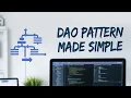 DAO Design Pattern EXPLAINED in 5 Minutes
