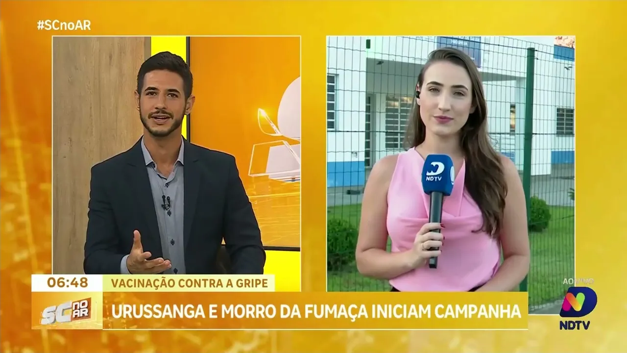 Campanha de vacinação contra a gripe inicia, em pelo menos, duas cidades do Sul de SC
