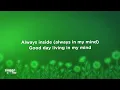 SZA - Good Days (Lyrics)