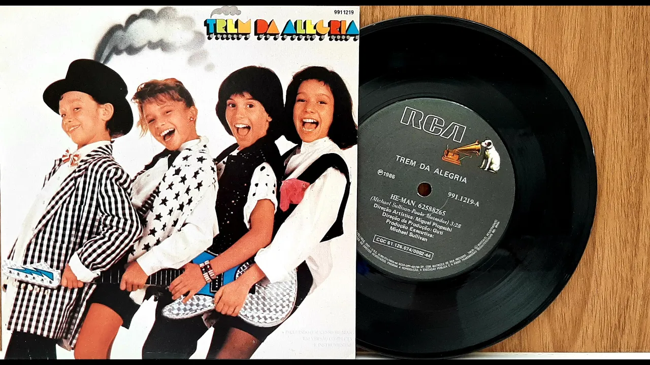 Trem da Alegria - He-Man - ℗ 1986 - Baú????