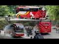 Lagu MOMEN LANGKA‼️ Skill Dewa Sopir Bus Padang Jakarta Bawa Bus Nanjak Mundur di Sitinjau Lauik