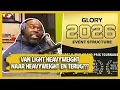 Lagu Glory Light Heavyweights die naar Heavyweight gaan en weer terug | UFC 324 | WFL 25-01 | OP DE BANK