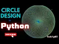 Amazing Design in Python make awesome design using python Design in turtle turtle design in hindi