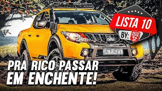 10 CARROS PARA PAGAR DE RICO ATÉ PASSANDO NA ENCHENTE