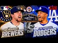 Los Angeles Dodgers vs Milwaukee Brewers LIVE MLB Watch Party Play-by-Play Reactions