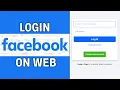 How To Login Facebook Account On A Web browser 2024