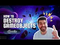 How To DESTROY OBJECTS On Collision In Unity