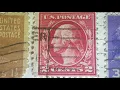 George Washington Carmine Type 111 2 Cent Stamp Red