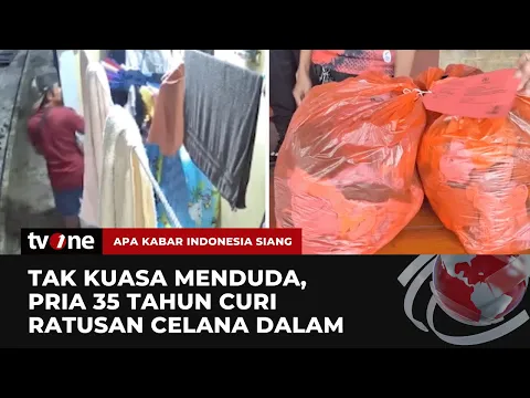 Demi Hasrat & Nafsu, Pria di Samarinda Curi 250 Pakaian Dalam Wanita