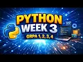 PYTHON WEEK 3 GRPA 1 2 3 4 PYTHON PROGRAMMING TERM 2 FOUNDATION LEVEL IITM BS DSA