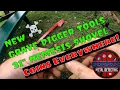 Minelab Equinox 800 - Park Metal Detecting with the new Grave Digger Tools Nemesis Shovel