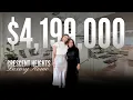 4 199 000 Modern Mansion With Skyline Views Crescent Heights Calgary Luxury Home Tour