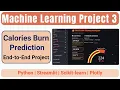 Real-Time Calories Burnt Prediction Dashboard ML Project Part 1