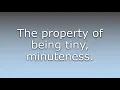 What does Tininess mean